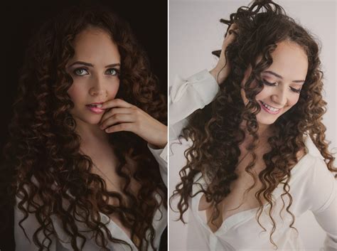 Naturally Curly Hair Extensions Belle Boudoir Photography