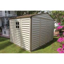 L'abri de jardin en pvc est très simple d'installation et d'entretien. Abri de jardin en PVC WoodStyle Premium 7,68m² - Duramax