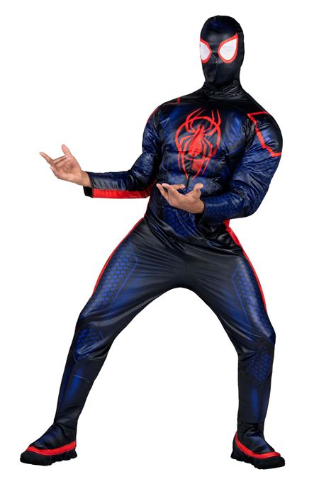 Adult Miles Morales Spider Man 2nd Skin Costume Mx