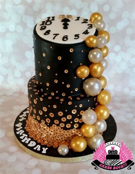 Nintendo gamecube cake » birthday cakes. Bubbly New Years Eve Birthday Cake | New years eve dessert ...