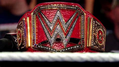 Updated Wwe Universal Championship Belt In The Works 411mania