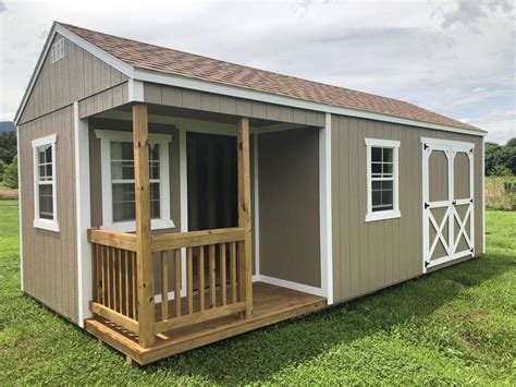 12x24 Utility With Side Porch