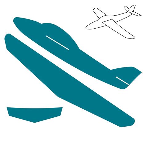 Check out our airplane cutouts selection for the very best in unique or custom, handmade pieces from our banners & signs shops. Airplane (3-D) | Cardboard airplane, Airplane crafts ...