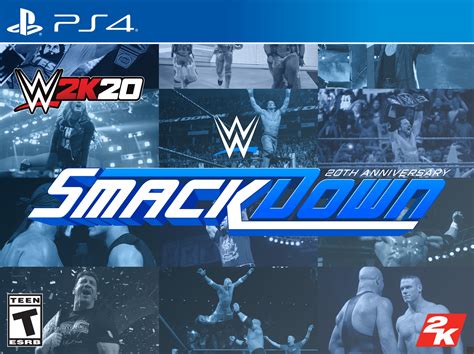 Wwe 2k20 Smackdown 20th Anniversary Edition 2k Playstation 4
