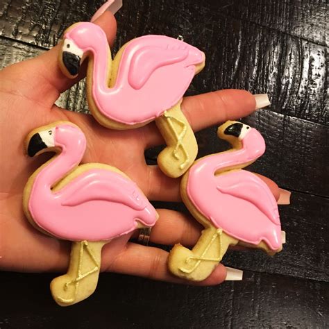Sara Galindo Ohle On Instagram “some Early Morning Cookie Decorating Pink Flamingos All