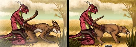 Rule 34 2012 All Fours Anthro Anthro On Feral Argonian Breasts Closed