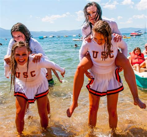 Go for pants with extra lining built into the crotch area to prevent embarrassing bunching. USC Song Girls Get Wet In Tahoe - 2013 [PHOTOS ...