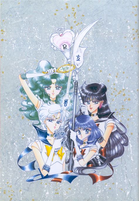 Outer Senshi Sailor Neptune Sailor Saturn Arte Sailor Moon Sailor Moon Manga Manga Anime