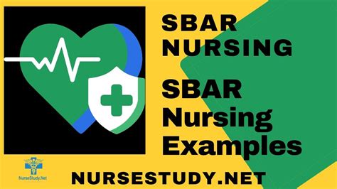 Sbar Nursing Nursestudynet