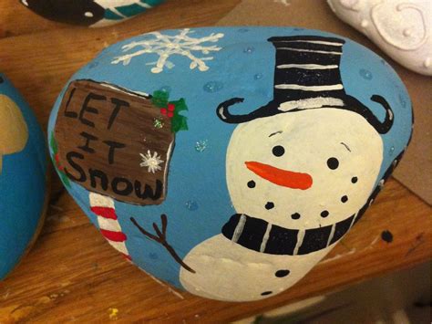 Florida pest control you have found the original! Snowman painted rock | Painted rocks, Snowman painting ...
