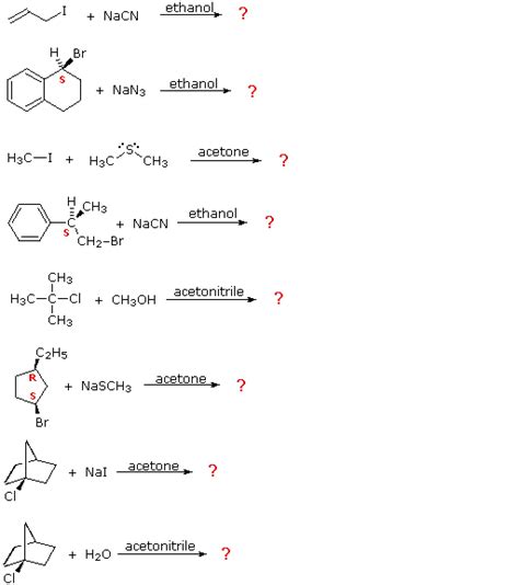 Reactivity Of Alkyl Halides