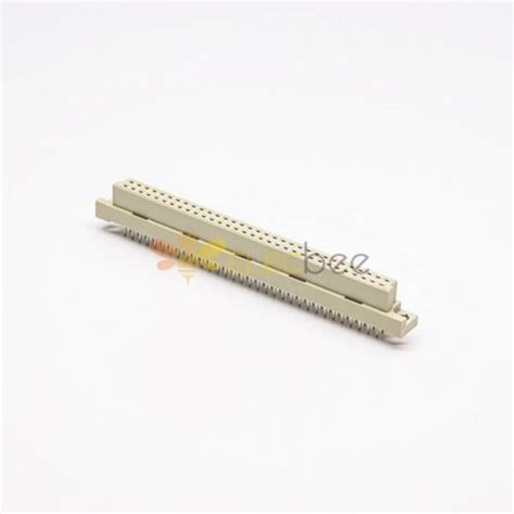 Din Type Connectors 64 Pin Straight Ab Double Rows Pcb Mount Female