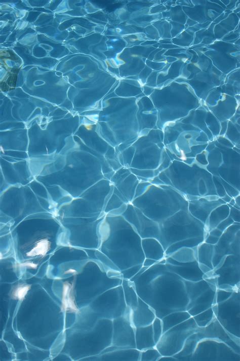 Clear Blue Sparkling Pool Of Water Texture Water Water Background