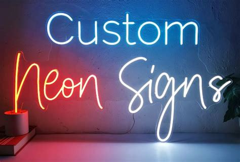 Neon Light Signs For Home Custom Affordable Neon Signs Personalised