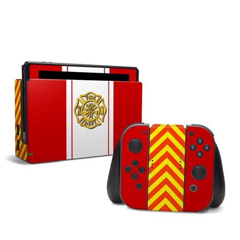 Nintendo Switch Skin Fireproof By Drone Squadron Decalgirl