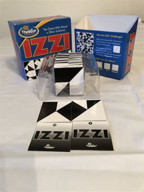 Izzi Puzzle Almost A Zillion Solutions Brain Teaser Thinkfun Game
