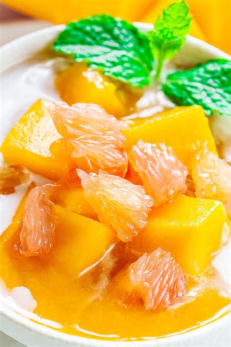 3 Ingredients Mango Dessert Cooking With Lei