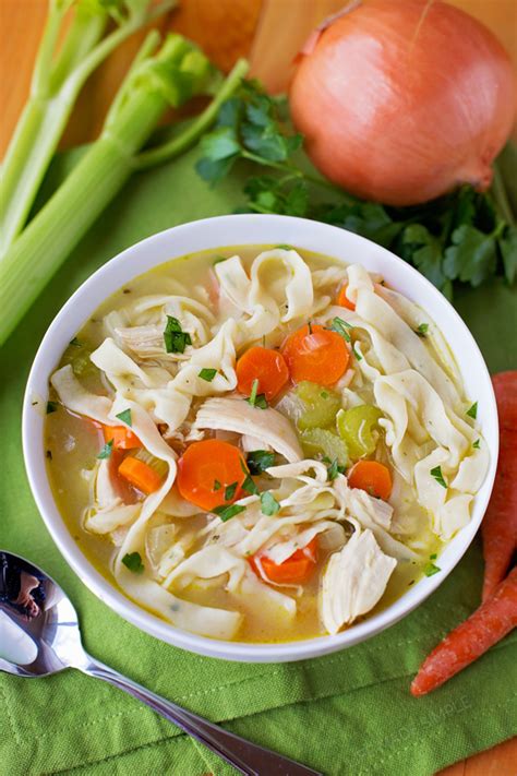 Homemade Chicken Noodle Soup Life Made Simple
