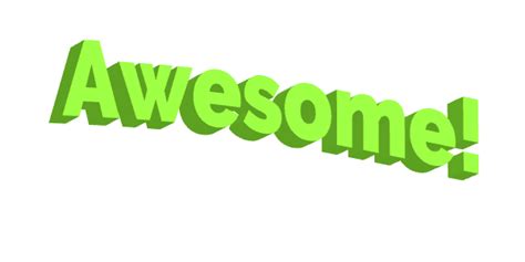 Awesome Words Sticker By Justin For Ios And Android Giphy