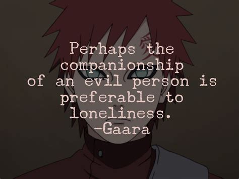 Gaara Naruto Cartoon Quote