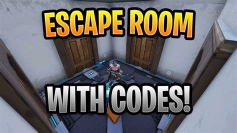 Fortnite Creative Codes Top 5 Best Escape Room Map Codes