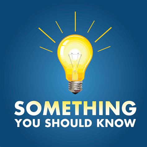 Something You Should Know | Listen via Stitcher for Podcasts