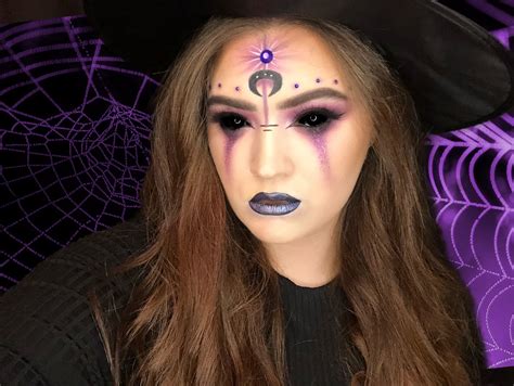 Purple Witch Coven Amazing Halloween Makeup Witch Makeup Halloween Makeup