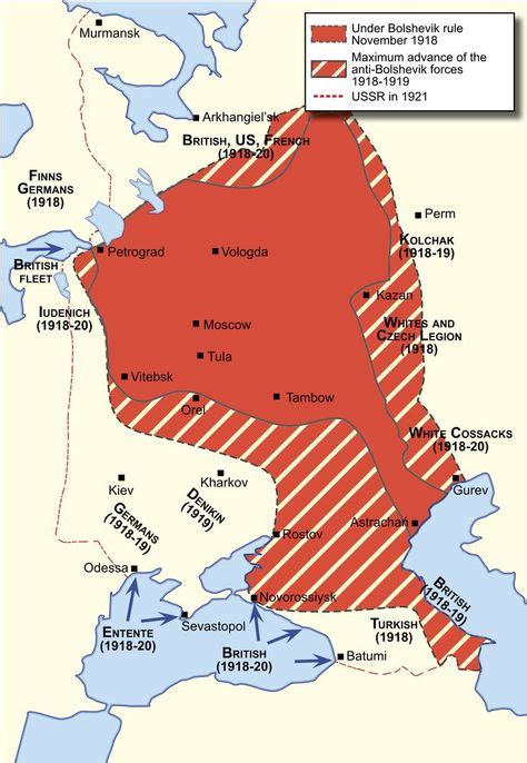 40 Maps That Explain World War I Cartografia Revolução Russa Mapas