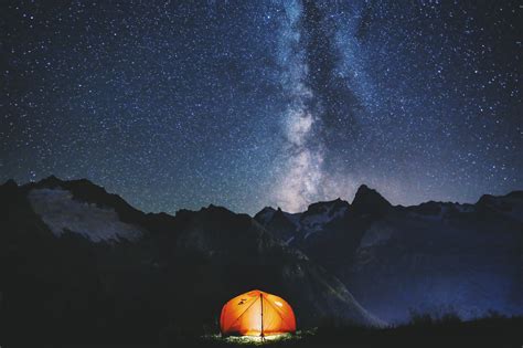 stars, Night sky, Tent Wallpapers HD / Desktop and Mobile ...