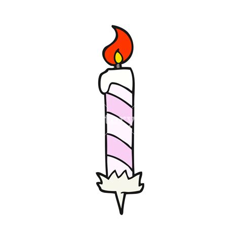 Birthday Candle Drawing Free Download On Clipartmag