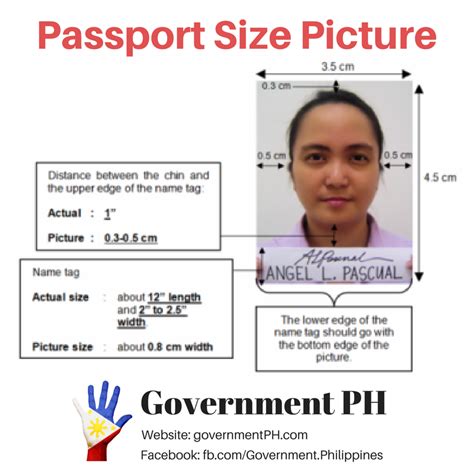 Passport photos online, download on the proper size your photos! Government PH - Specifications: -Passport size (4.5 cm x ...