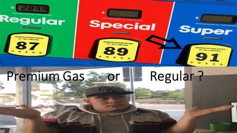 Should You Use Premium Gas Or Regular Youtube