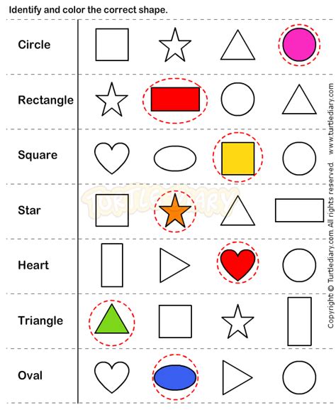 Learn Shape Shape Worksheets For Preschool Shape Tracing Worksheets