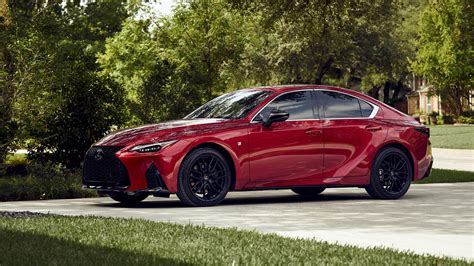 Red 2021 Lexus Is 350 Awd F Sport 2 4k 5k Hd Cars