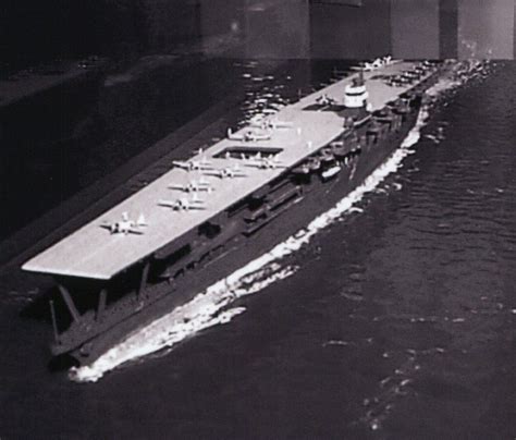 Japanese Aircraft Carrier Akagi Sunk At Midway June 1942 Wwii