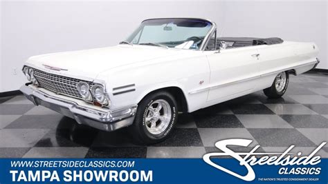 1963 Chevrolet Impala Classic Cars For Sale Streetside Classics