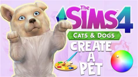 Creating The Cutest Puppy The Sims 4 Cats And Dogs Create A Pet First