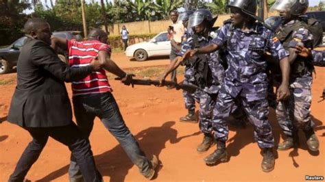 Uganda Minister Denies Police Brutality Allegations