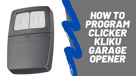 The Best How To Program A Garage Door Opener Remote Ideas Inspirex