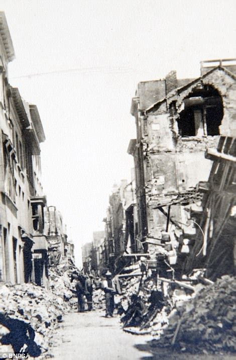 Dunkirk Evacuation Photos Show Trail Of Devastation Daily Mail Online