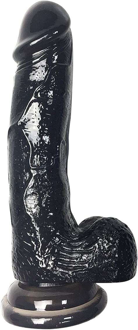 Realistic Dildo For Women 90 Inch Black Dildo With Suction Cup For