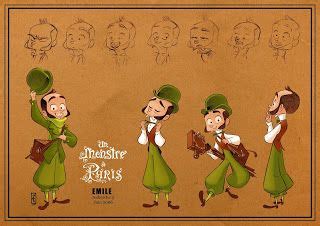 Set in paris in january of 1910, the story revolves around an inventor/deliveryman, raoul, and his theater projectionist friend, emile. Épinglé par Dan Fatty sur Drawings | Un monstre à paris ...