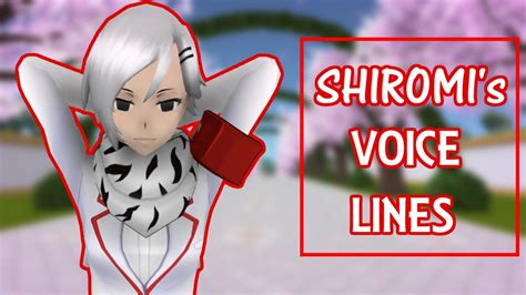 All Shiromis Voice Lines 𝑫𝑬𝑴𝑶 💕𝗬𝗮𝗻𝗱𝗲𝗿𝗲 𝗦𝗶𝗺𝘂𝗹𝗮𝘁𝗼𝗿💕 Youtube