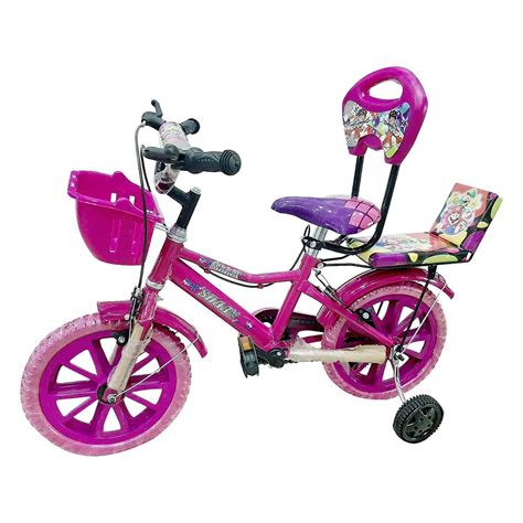 Global Bikes Barbie 14t Pink Kids Children Bicycle For 2 To 5 Years