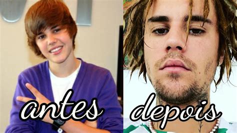 Justin Bieber Antes E Depois 2021 YouTube