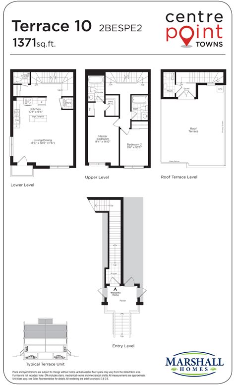 Centre Point Towns 10 Floor Plans And Pricing