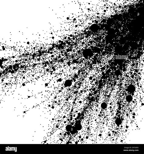 Black Mud Splatter Vector Illustration Stock Vector Image And Art Alamy