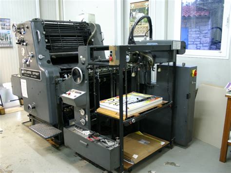 Single Colour Used Offset Printing Machines Heidelberg Sorm Offset