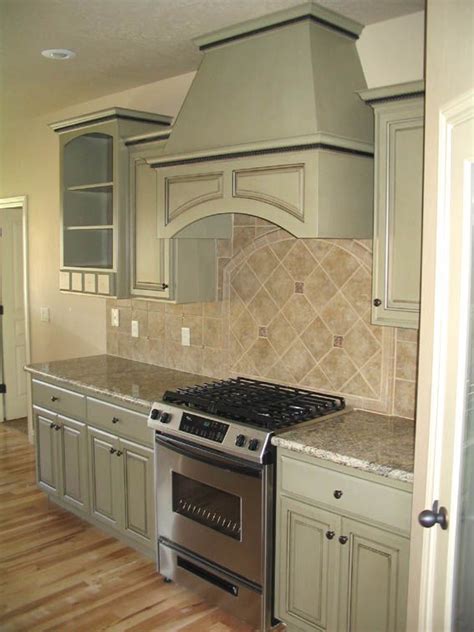Door style is an important component of kitchen cabinet design as it commonly defines the style of a kitchen. Classic kitchen cabinet colors | Green kitchen cabinets ...