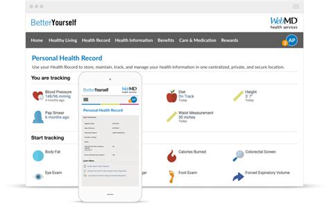 Personal Health Record Webmd Health Services